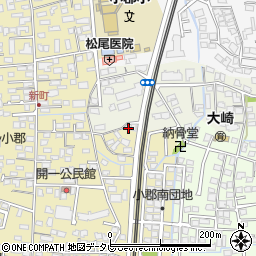 福岡県小郡市稲吉1380周辺の地図
