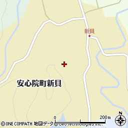 大分県宇佐市安心院町新貝193周辺の地図