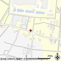 福岡県朝倉市小田2102周辺の地図