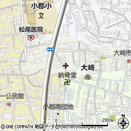 福岡県小郡市稲吉1362周辺の地図
