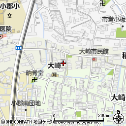 福岡県小郡市稲吉1350-9周辺の地図