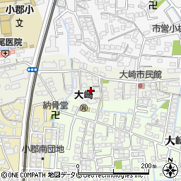 福岡県小郡市稲吉1350周辺の地図