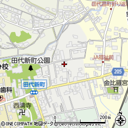佐賀県鳥栖市田代新町164-1周辺の地図