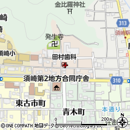 高知県須崎市鍛治町周辺の地図