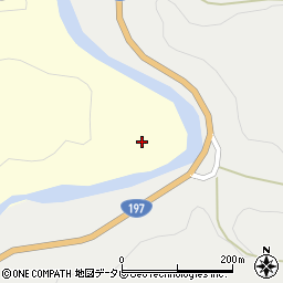 愛媛県西予市城川町男河内3236周辺の地図