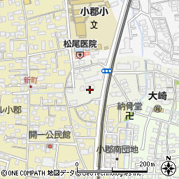 福岡県小郡市稲吉1374周辺の地図