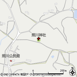 照川神社周辺の地図