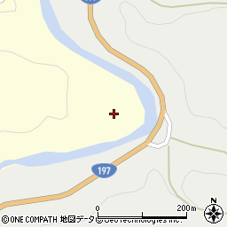 愛媛県西予市城川町男河内3235周辺の地図
