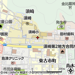 須崎市立須崎小学校周辺の地図