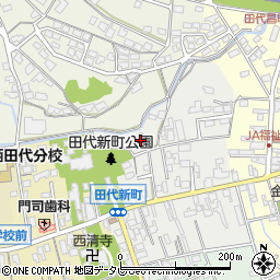 佐賀県鳥栖市田代新町202-1周辺の地図