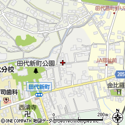 佐賀県鳥栖市田代新町193-1周辺の地図