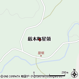 佐賀県唐津市厳木町星領周辺の地図