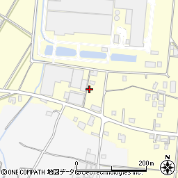 福岡県朝倉市小田2106周辺の地図