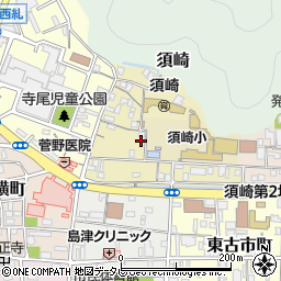 高知県須崎市東糺町周辺の地図