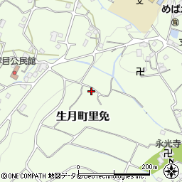 長崎県平戸市生月町里免2556-1周辺の地図