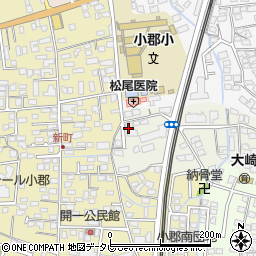 福岡県小郡市稲吉1373-14周辺の地図