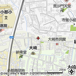 福岡県小郡市稲吉1350-108周辺の地図