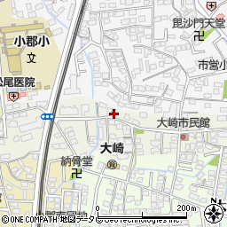 福岡県小郡市稲吉1350-5周辺の地図