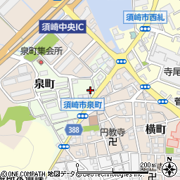 ジイワイ四国販売株式会社　須崎営業所周辺の地図