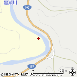 愛媛県西予市城川町男河内3226周辺の地図
