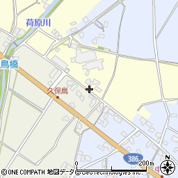 福岡県朝倉市久保鳥4947周辺の地図
