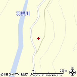 高知県室戸市羽根町甲1972周辺の地図
