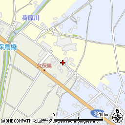福岡県朝倉市久保鳥4950周辺の地図