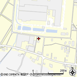 福岡県朝倉市小田2109周辺の地図
