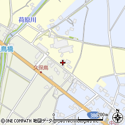 福岡県朝倉市久保鳥4951周辺の地図