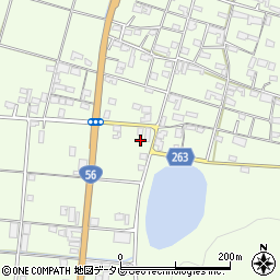 愛媛県西予市宇和町坂戸283周辺の地図