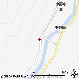 大分県日田市小野1590-3周辺の地図