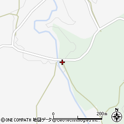 大分県宇佐市安心院町平山155周辺の地図