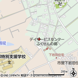 福岡県小郡市松崎894-3周辺の地図