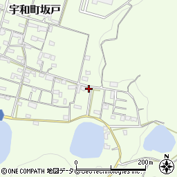 愛媛県西予市宇和町坂戸966周辺の地図