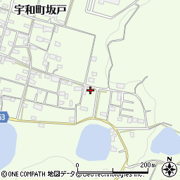愛媛県西予市宇和町坂戸963周辺の地図