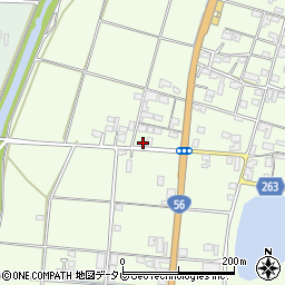 愛媛県西予市宇和町坂戸213周辺の地図