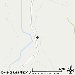 大分県杵築市山香町大字久木野尾1084周辺の地図