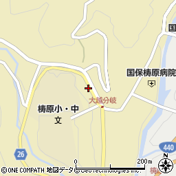 高知県高岡郡梼原町川西路2281-22周辺の地図