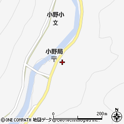 大分県日田市小野2098周辺の地図