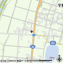 愛媛県西予市宇和町坂戸205周辺の地図