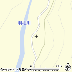 高知県室戸市羽根町甲1993周辺の地図