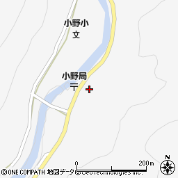 大分県日田市小野2109周辺の地図