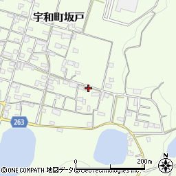 愛媛県西予市宇和町坂戸947周辺の地図