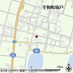 愛媛県西予市宇和町坂戸896周辺の地図