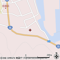 高知県室戸市佐喜浜町1261-2周辺の地図
