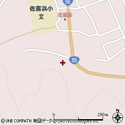 高知県室戸市佐喜浜町1333-3周辺の地図