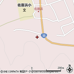 高知県室戸市佐喜浜町1333周辺の地図