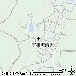 愛媛県西予市宇和町清沢769周辺の地図
