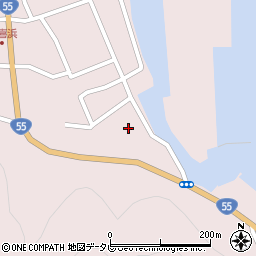 高知県室戸市佐喜浜町1233周辺の地図