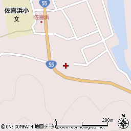 高知県室戸市佐喜浜町1331周辺の地図